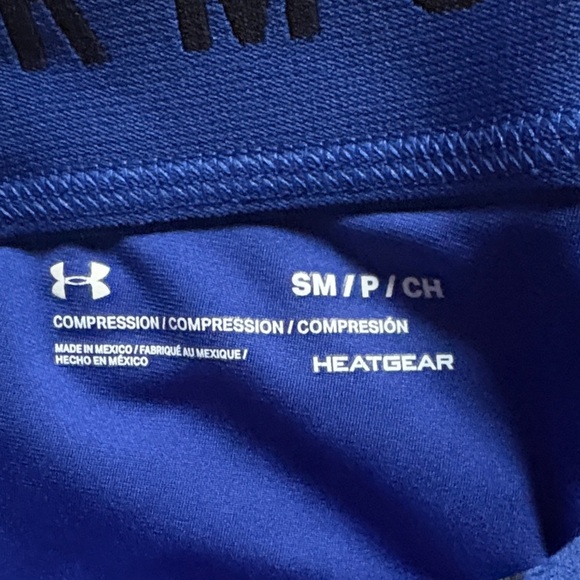 Under Armour Royal Blue Compression Shorts - Picture 4 of 4